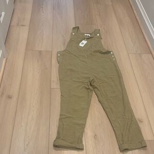 Olive Green Women's Jumpsuit